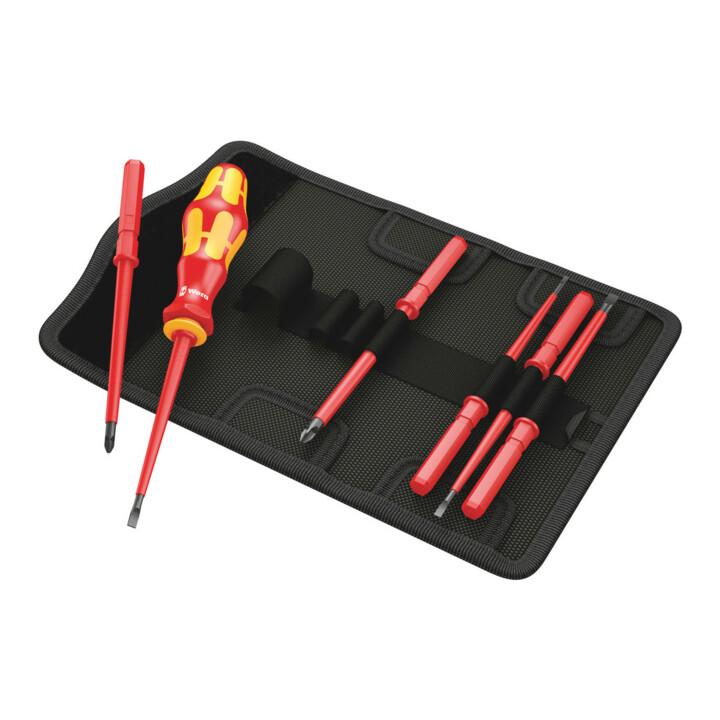Pochette 8 Tournevis isolés WERA KK60
