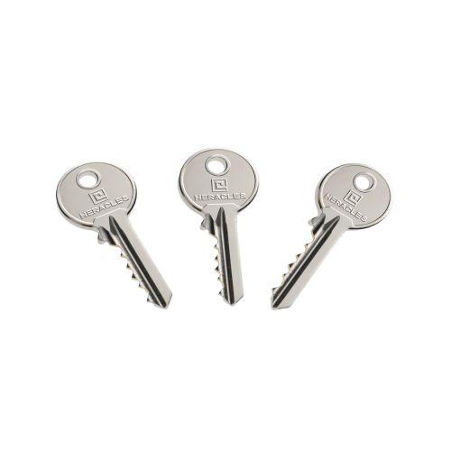 HERACLES 458-50 verrou à bouton cylindre 50 mm coloris or ECO