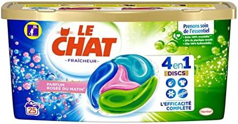 LESSIVE LE CHAT PODS ROSEE