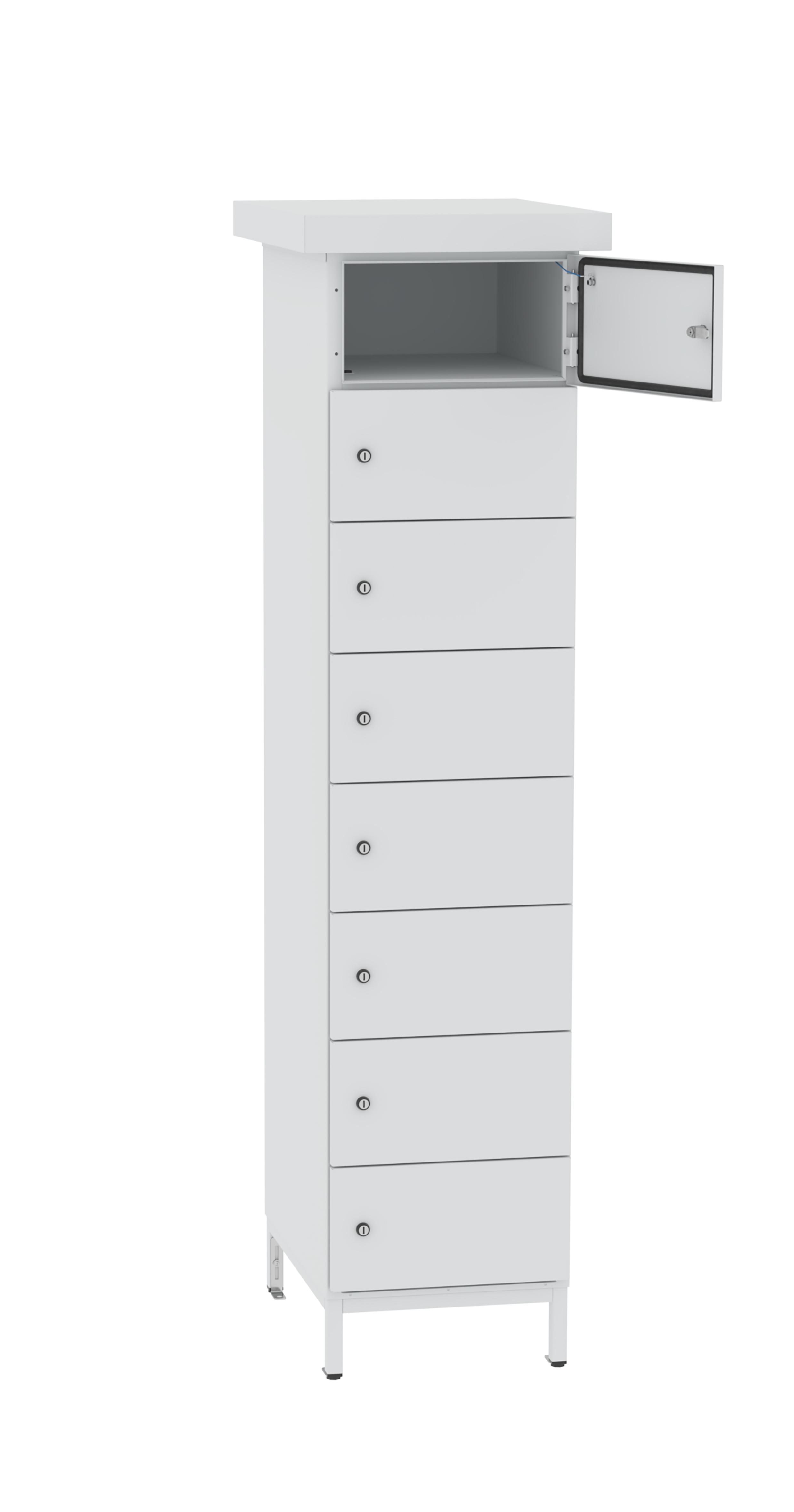 CASIER DE RECHARGE BATTERIES VELOS OU TROTTINETTES ELECTRIQUES