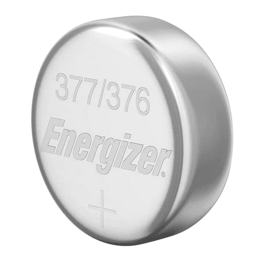 Pile Bouton pour montre SR66 377/376 1.5V Argent