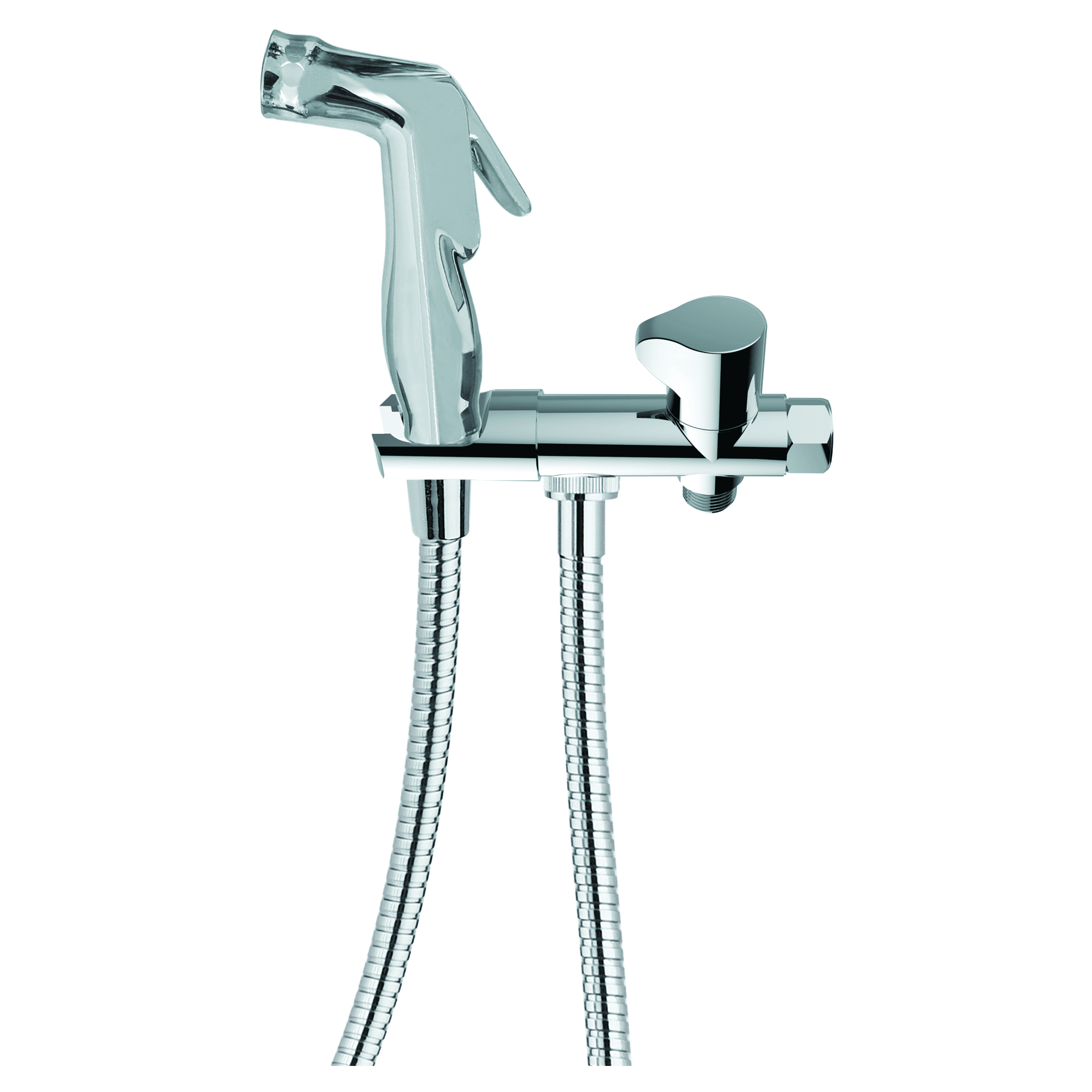 Kit complet hygiène WC avec douchette jet pluie