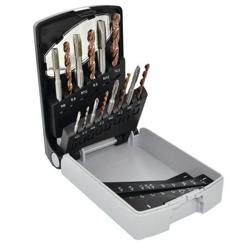 COFFRET 7 TARAUDS + 7 FORETS