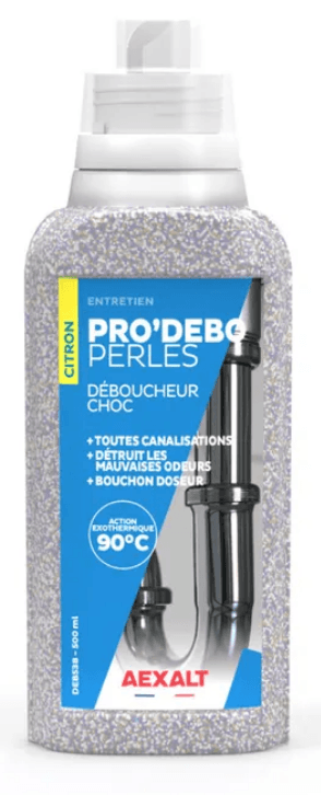 DÉBOUCHEUR CHOC TOUTES CANALISATIONS - PRO'DEBO PERLES