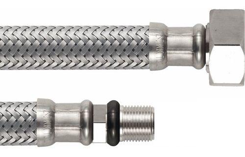 FLEXIBLE TRESSE INOX 10X1COURT