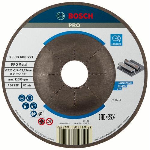 DISQUE STD METAL 125X1.6X22MM
