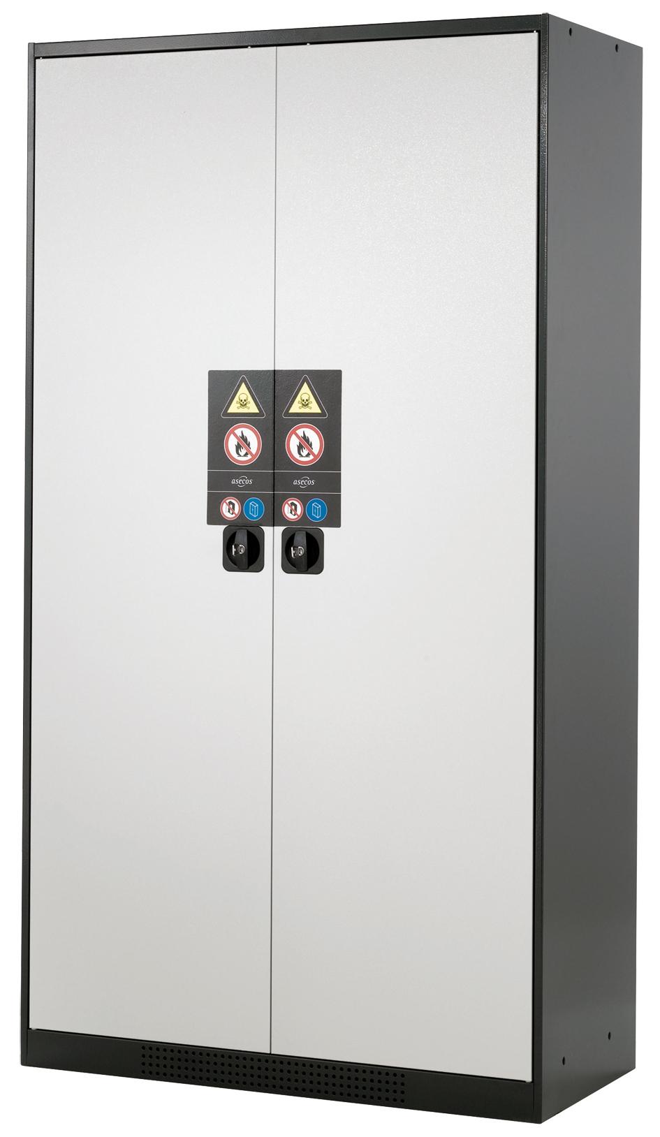 ARMOIRE DE SURETE AVE RETENTION 1 PORTE 2 ETAGERES 545X520X1105
