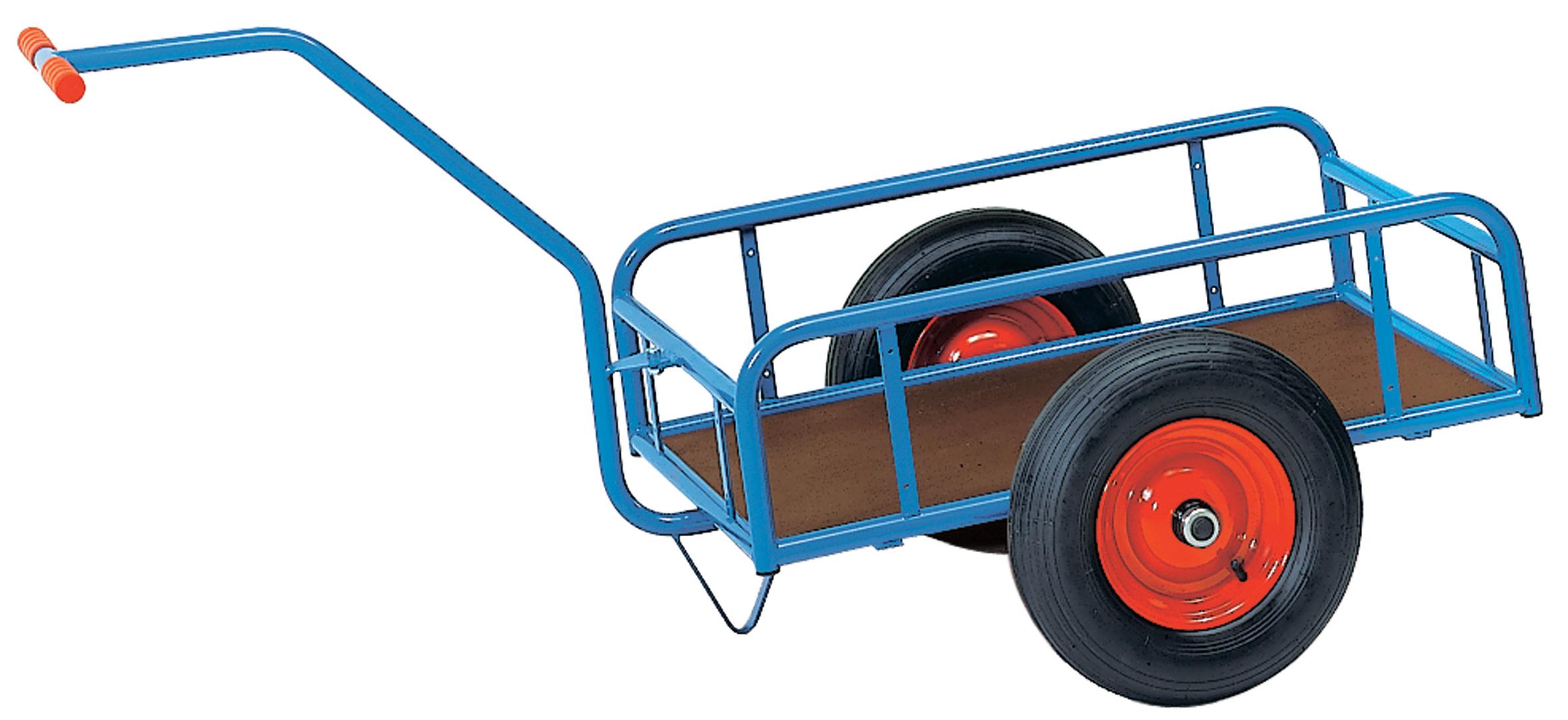 CHAR A BRAD 1 ESSIEU 200 KG 795X445 ROUES PENUMATIQUES