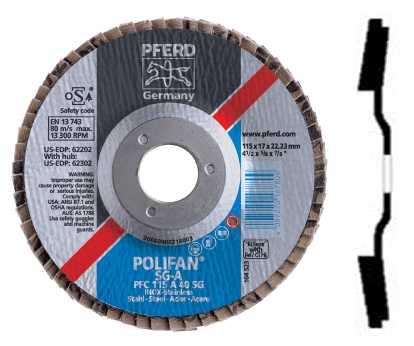 DISQUE PFC 125-22A 40/22.2