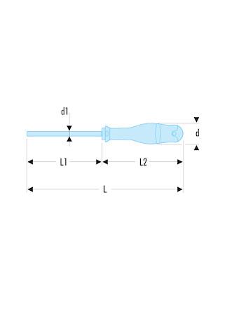 SLS TOURNEVIS POSIDRIV PZ 3 X