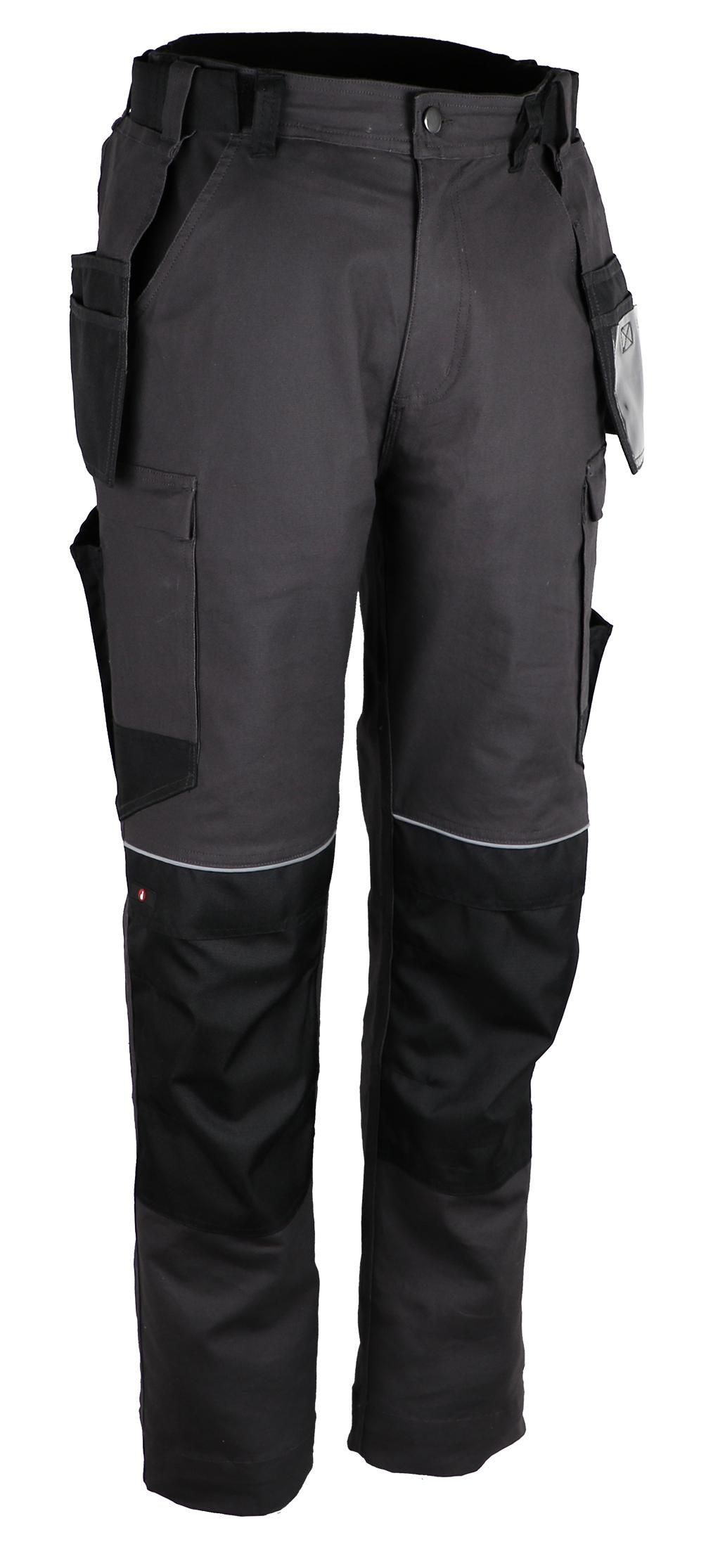 PANTALON DE TRAVAIL NOIR/GRIS TAILLE S A 4XL