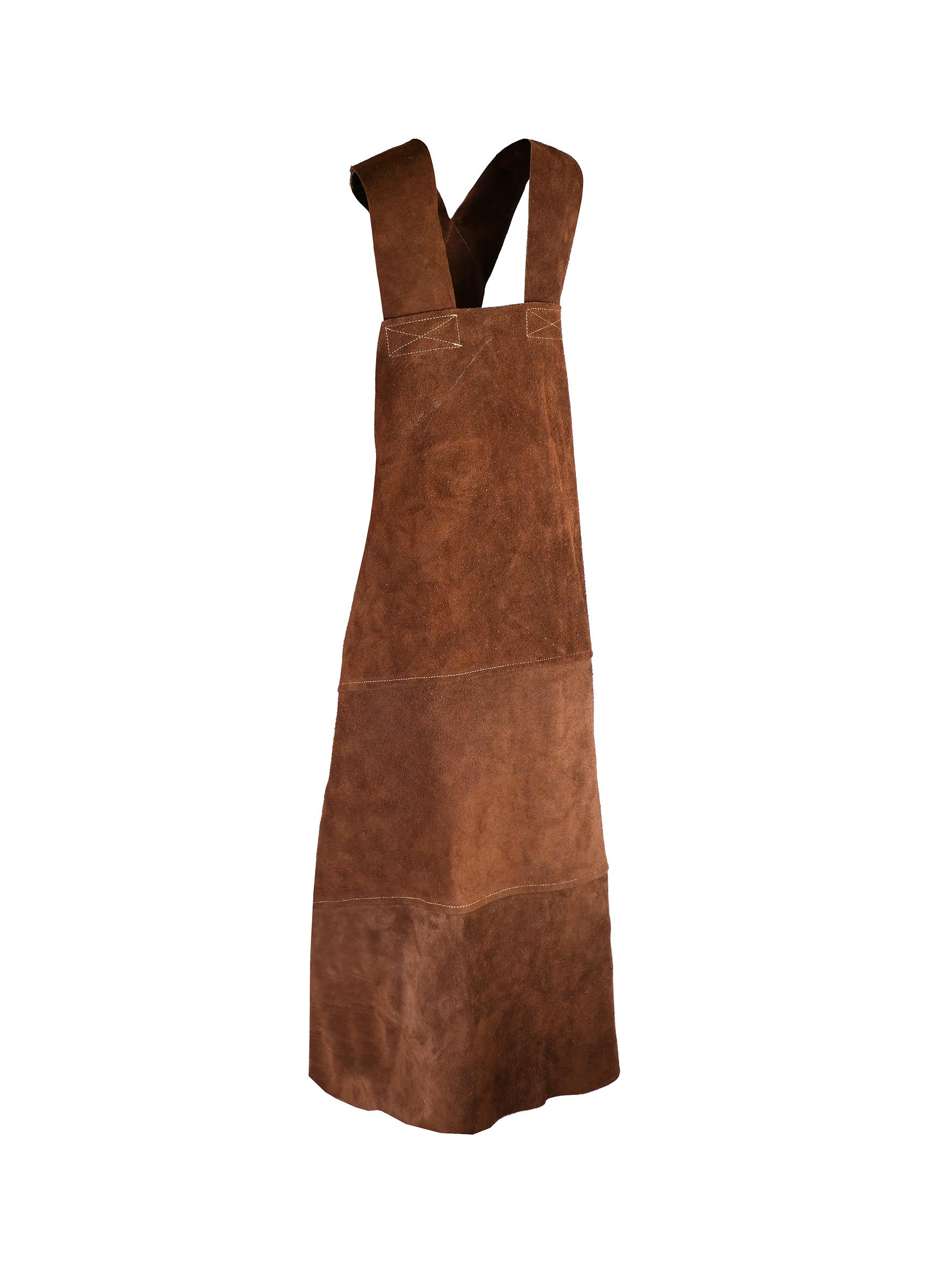 TABLIER DE SOUDEUR MARRON