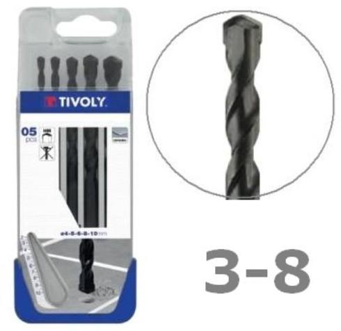 SET 5 FORETS CARRELAGE