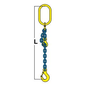 ELINGUE CHAINE REGLABLE CROCHET