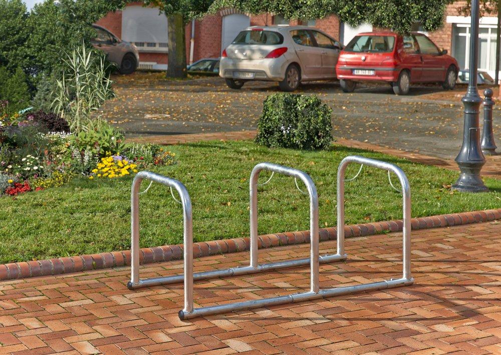 SUPPORT CYCLES 3 ARCEAUX EN LIGNE DEPART