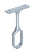 PITON DE PENDERIE 30X15 MM - Epoxy Argent