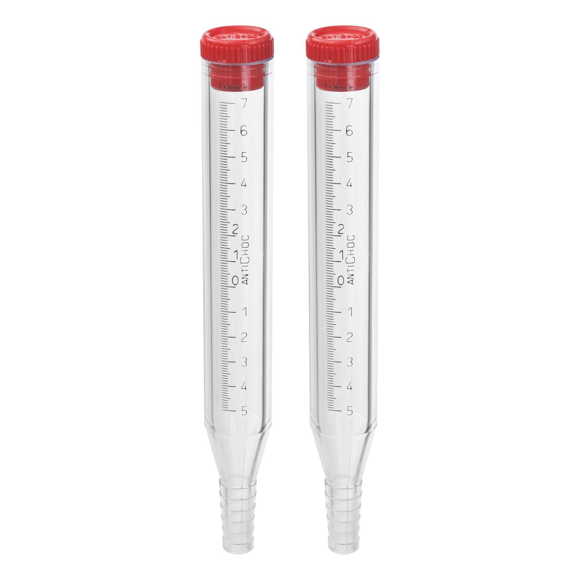 NIVEAU A FIOLES TUBES SYNTHETIQUES GRADUEES