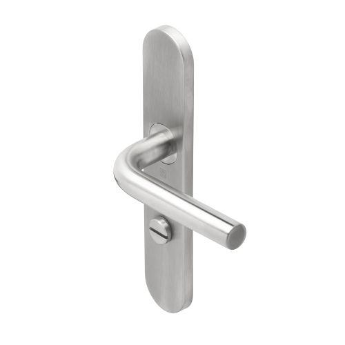 Ensemble double bequille sur plaque JADE série 1194 - Condamnation - inox