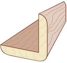 BAGUETTE ANGLE PIN 2M40X15X15
