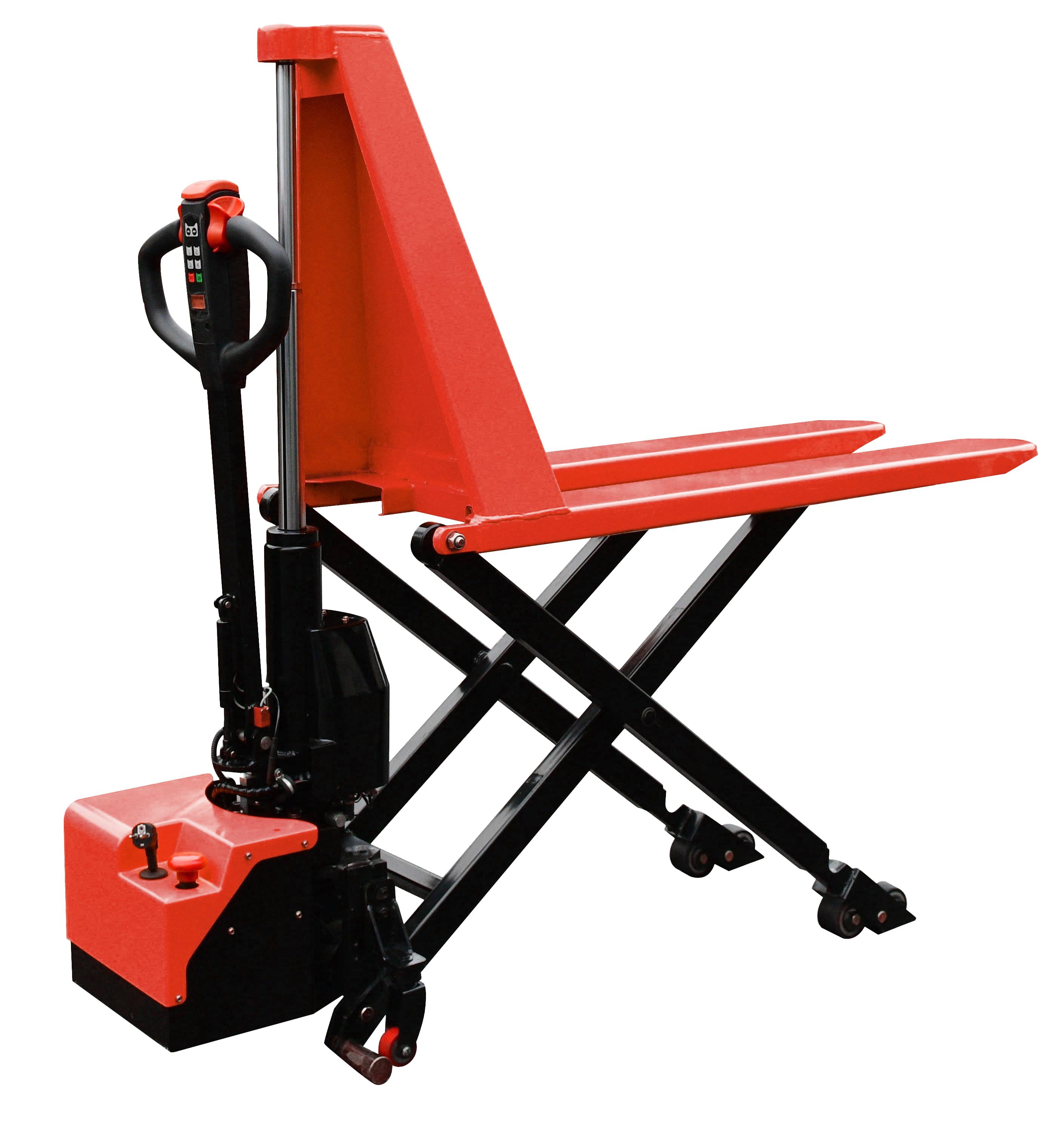 TRANSPALETTE HAUTE LEVEE ELECTRIQUE 1 TONNE