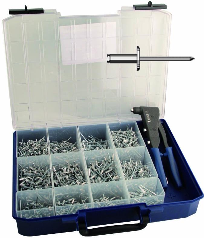 COFFRET 1 PINCE + 1500 RIVETS