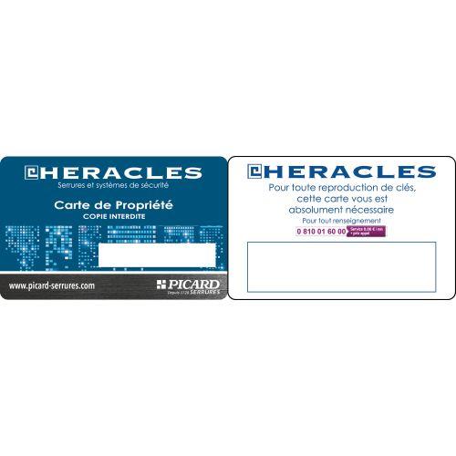 HERACLES VK0311H0018 serrure 3 points en applique Kléops® horizontale tirage gau