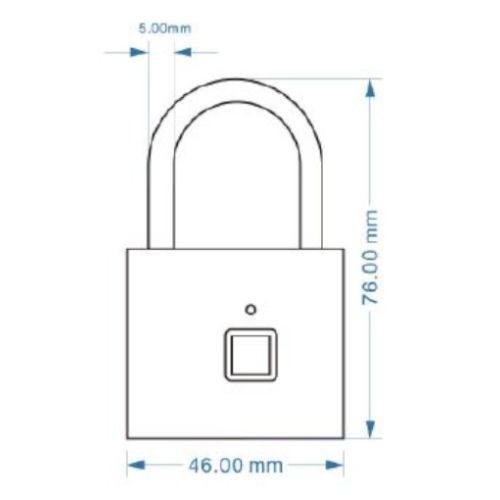 Cadenas biométrique à empreintes digitales HERACLES DIGITCAD1