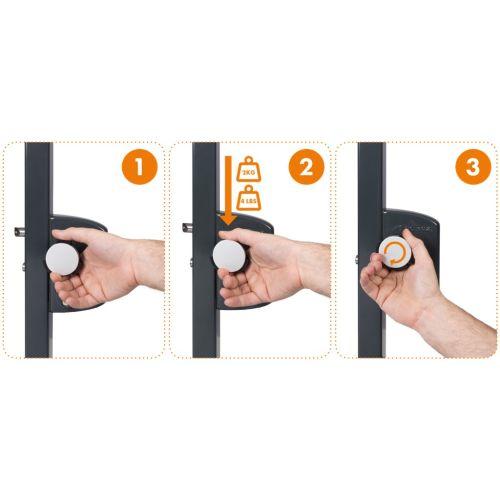 LOCINOX P00006086 bouton de sécurité piscine KIDLOCK