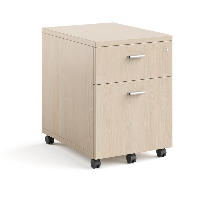 CAISSON BOIS MOBILE 2 TIROIRS 420 X 560 X 585