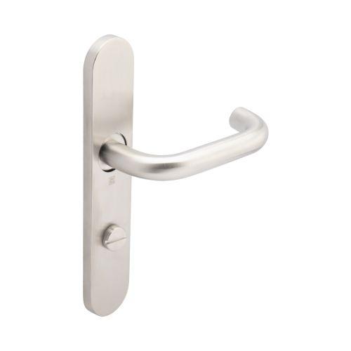 Ensemble double bequille sur plaque JADE série 1294 - Condamnation - inox