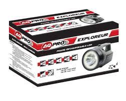 Phare rechargeable Exploreur LED 3W