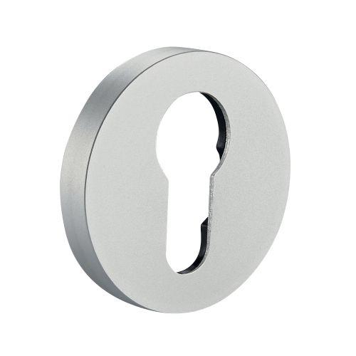 Paire de rosace SERIE 1 - Aluminium - Argent - Clé I