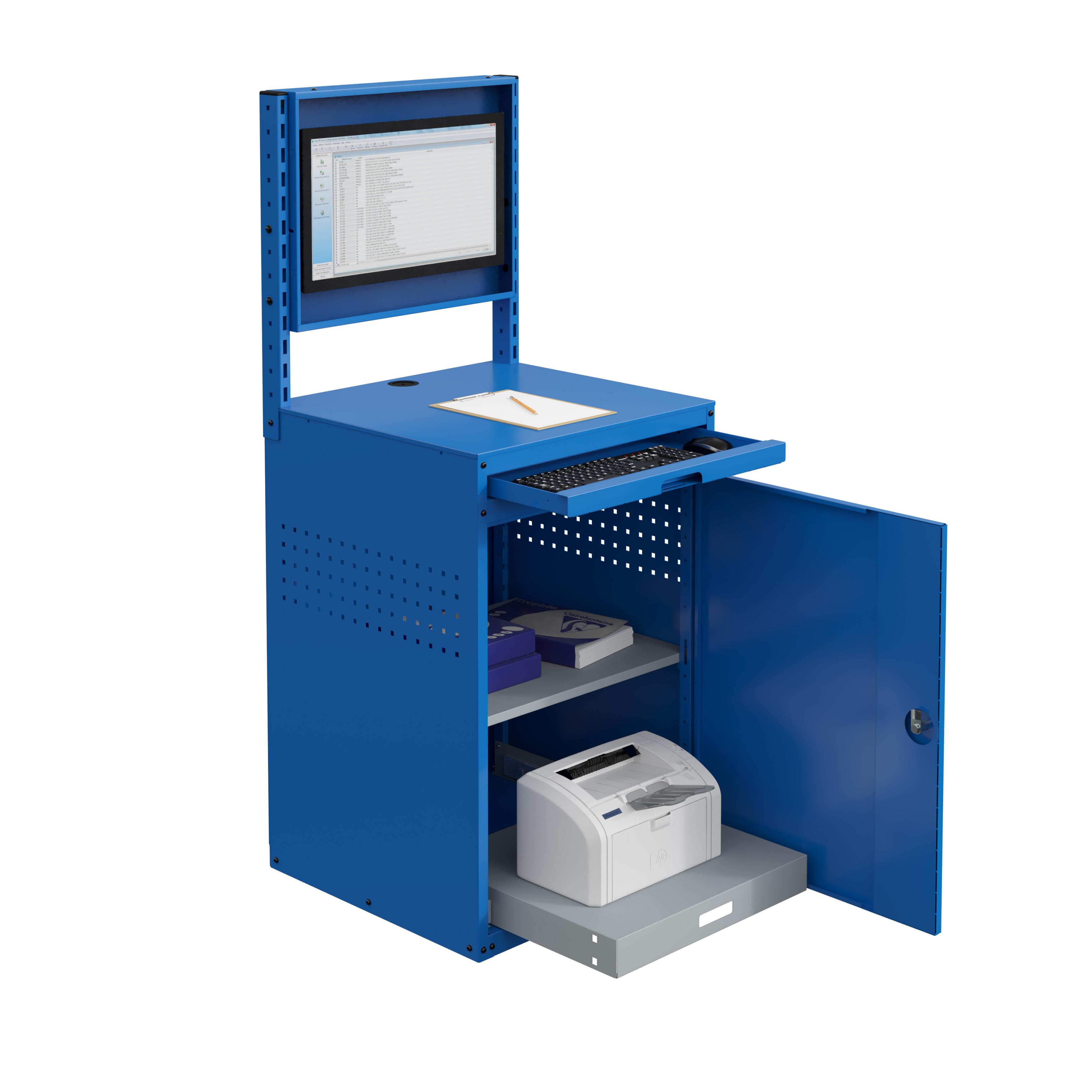 ARMOIRE INFORMATIQUE FIXE 695 X 660 X 1630