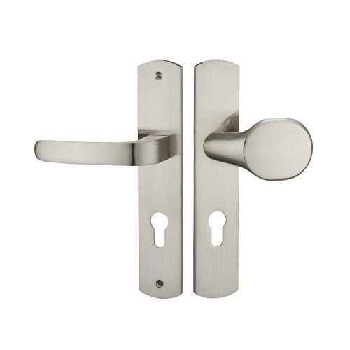 HERACLES B-ELFE-102 ensemble sur plaque entraxe 195 mm palière clé I zamak satin