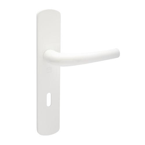 HERACLES B-SALOME-067 ensemble sur plaque aluminium entraxe 195 mm clé L blanc S