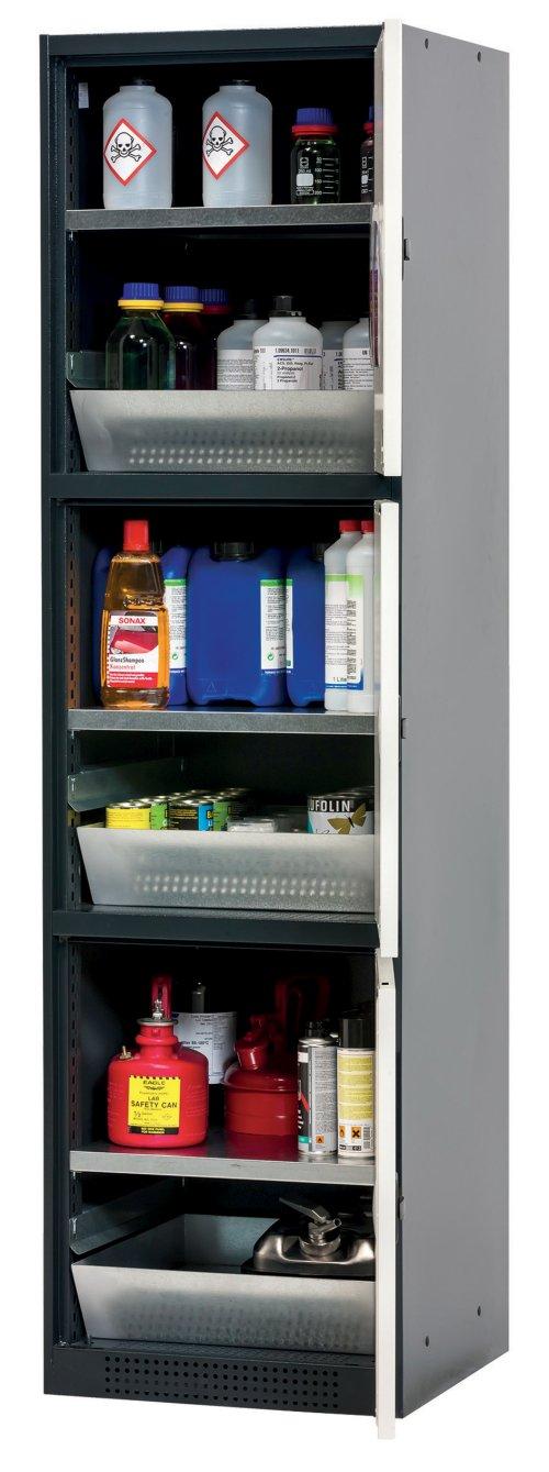 ARMOIRE MULTIRISQUE POUR PRODUITS DANGEREUX 3 PORTES