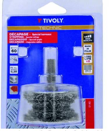 BROSSE GRILLE ET BARREAUX