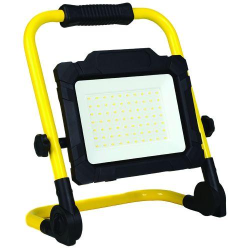 XPERTY XPE448476 projecteur portable LED 50 W pliable – 3 m de câble H05RNF 3G1