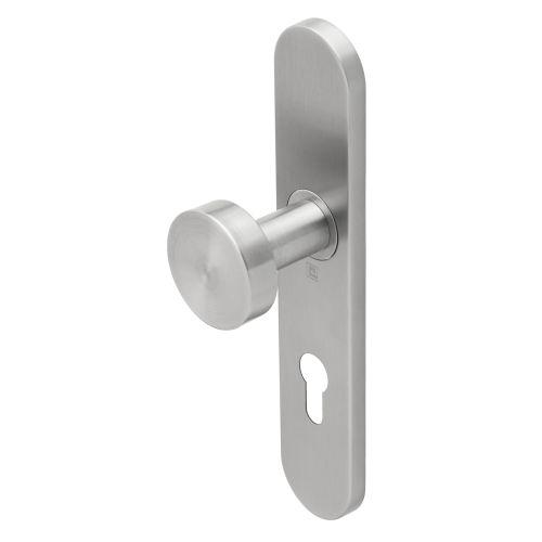 Palière sur plaque JADE série BP01 - Inox - Clé I