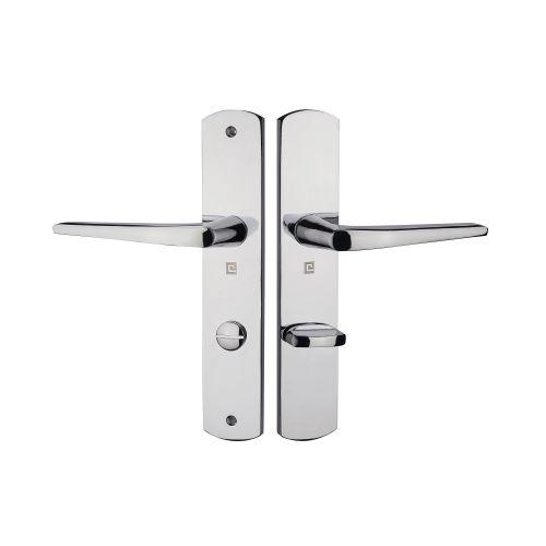 HERACLES B-KROM-04 ensemble sur grande plaque entraxe 195 mm condamnation chromé