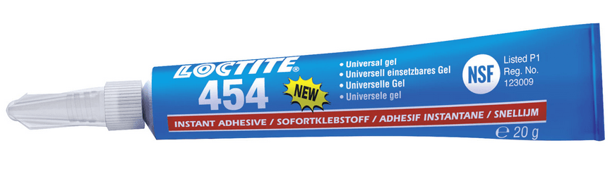 Gel Cyanoacrylate multi-usages, matériaux poreux - Loctite 454