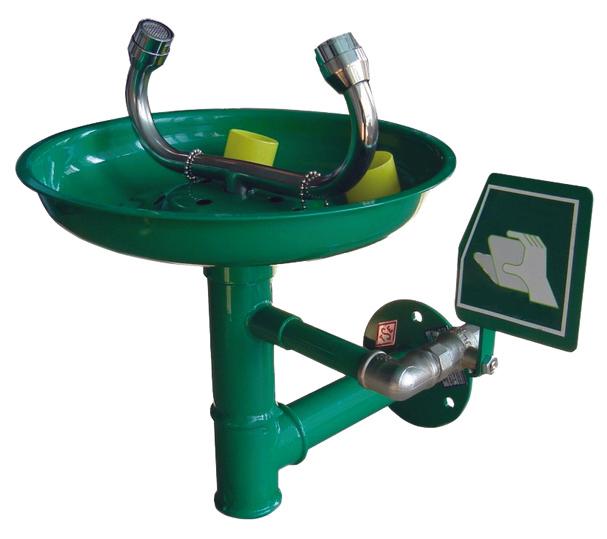 LAVEUR D'YEUX MURAL VASQUE ABS VERT