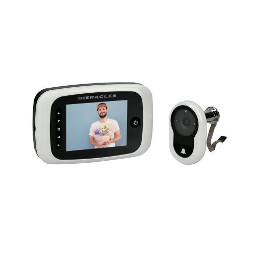 HERACLES PI-HISPY-2-B judas numérique micro-viseur blanc