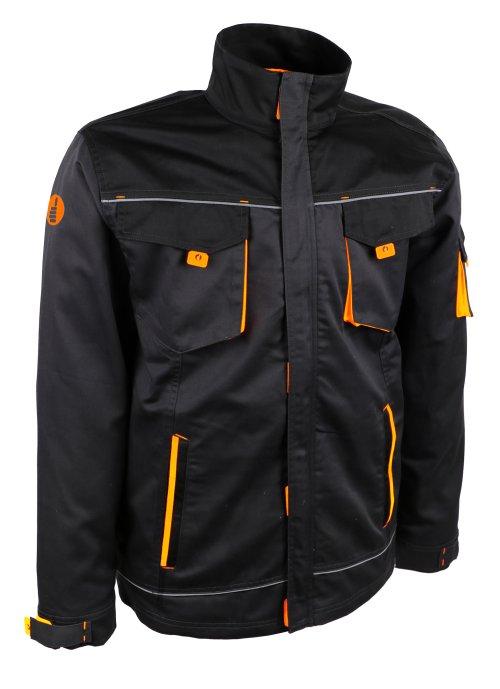 VESTE DE TRAVAIL NOIR/GRIS ANTHRACITE TAILLE S A 3XL