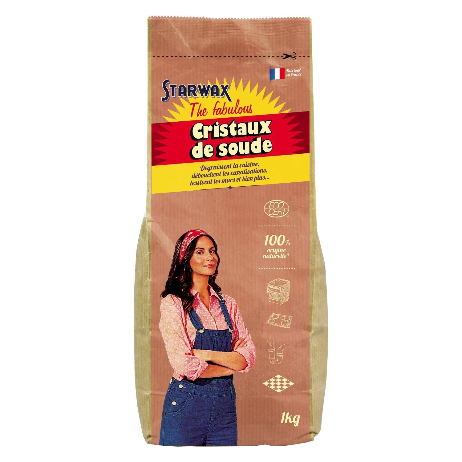 CRISTAUX DE SOUDE 1 KG