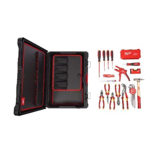 MILWAUKEE 4932499466 caisse à outils pour électricien 62 pièces PACKOUT