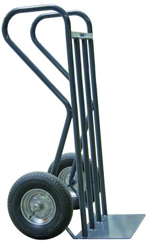 DIABLE DE CHANTIER CHARGE 500 KG ROUES PNEUMATIQUES