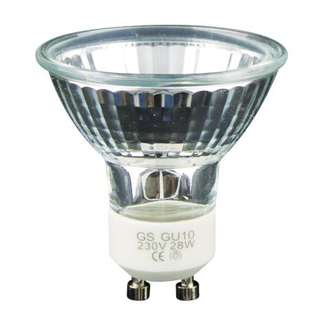 2X LAMPE HALOGENE 230V GU10