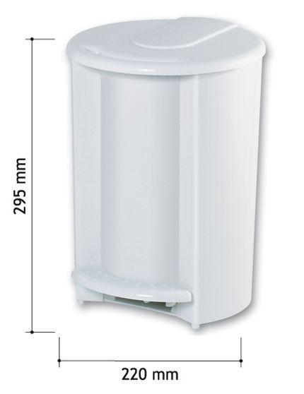 POUBELLE POL A PEDALE 5L