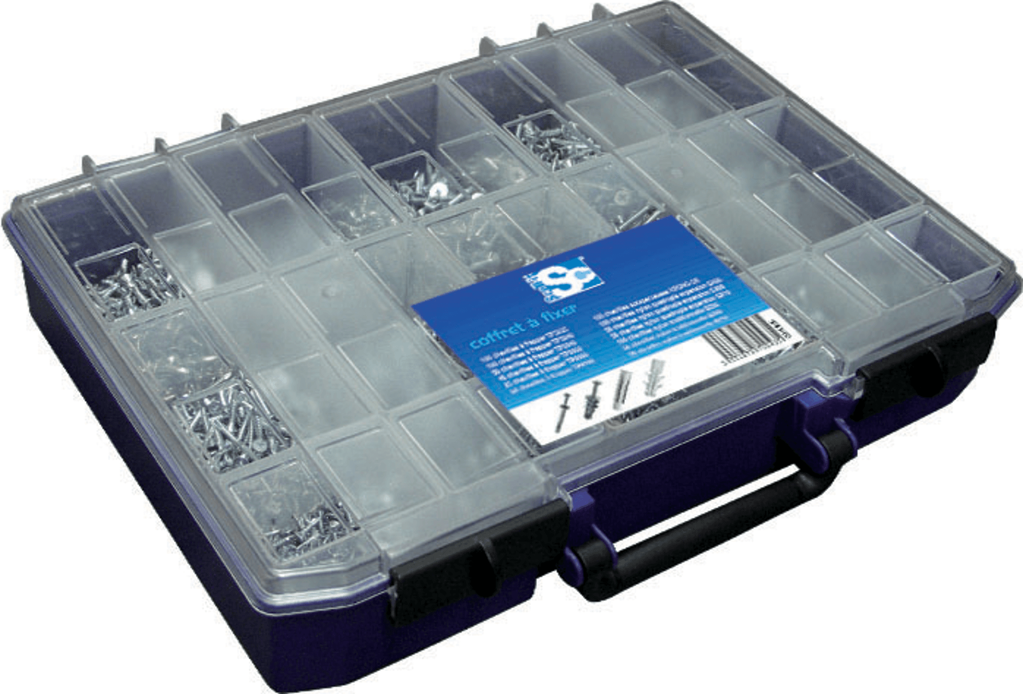 Coffret 1000 chevilles SCELLIT - spécial fixation légères - COF002B